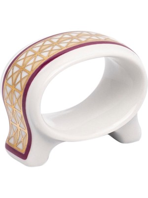 Imperial Porcelain Moscow River Metallik Porselen Peçete Yüzüğü