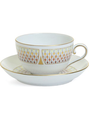Herend Desenli Porselen Çay Fincanı