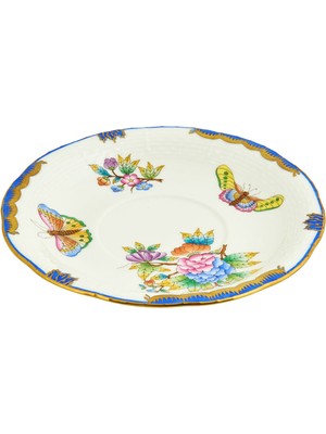 Herend Victoria Desenli Porselen Çorba Kasesi Tabağı 18 cm