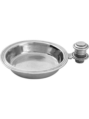 King's Pewter Kalay Şarap Şişesi Altlığı ve Tıpası
