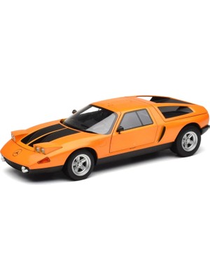 Norev 1:18 1969 Mercedes Benz C111 Weissherbst Turuncu Model Araba