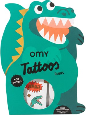 OMY Tattoos Dinos Çocuk Geçici Dövme