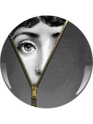 Fornasetti Tema E Variazioni No 401 Porselen Dekoratif Tabak
