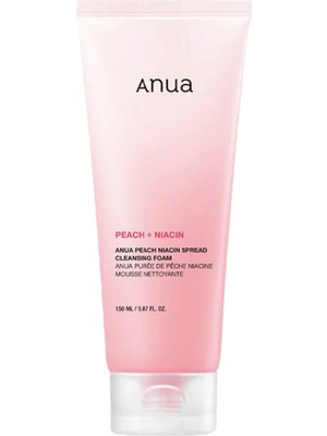 Anua Peach Niacin Spread Cleansing Foam Arındırıcı Yüz Temizleme Köpüğü 150 ml