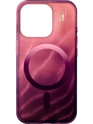 iDeal of Sweden Iphone 13/14/15/16E Glitter Glow Cherry Lacquer Magsafe Uyumlu Telefon Kılıfı
