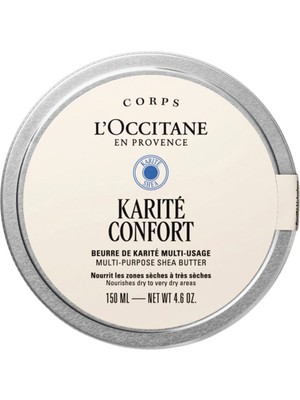 L'Occitane Kuru Ciltler Için Besleyici ve Nemlendirici Shea Organik Yağı 150 ml
