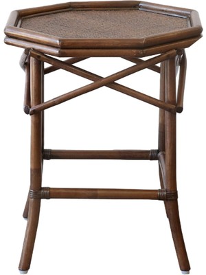 Bee Interiors Classy Kahverengi Rattan Sehpa