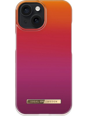 iDeal of Sweden iPhone 15 Renkli Vibrant Ombre Desenli Telefon Kılıfı