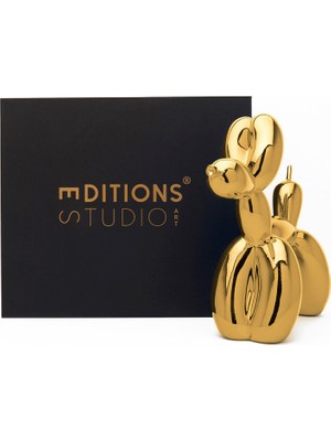 Editions Studio Art Jeff Koons Balloon Dog Xxlarge Gold Heykel