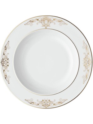 Versace Medusa Gala Porselen Çukur Tabak 22 cm