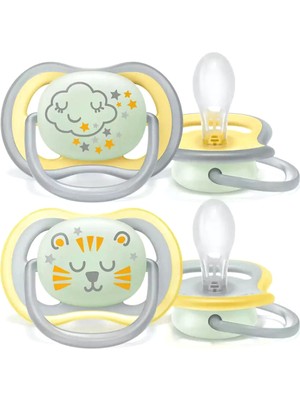 Philips Avent Ultra Air 18+ Ay Silikon Gece Emziği