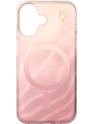 iDeal of Sweden Glitter Glow Iphone 16 Magsafe Uyumlu Rose Blush Telefon Kılıfı