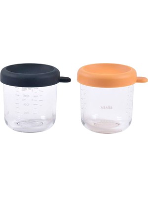 Beaba Night Blue Honey Cam Bebek Mama Kavanozu 2'li Set 250 ml