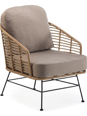 L'unica Nest Alüminyum Rattan Bahçe Koltuğu