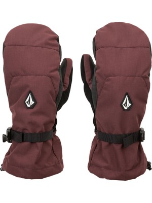 Volcom Vsnow Oxb Bordo Kadın Kayak Eldiveni