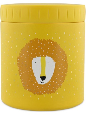 Trixie Mr. Lion Sarı Çelik Termal Çocuk Yemek Kabı 500 ml