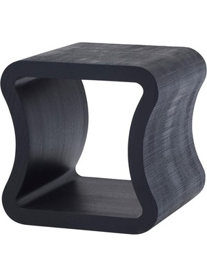 Ligne Roset One Shape Black Yan Sehpa