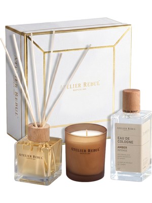 Atelier Rebul Amber Büyüleyici Ev Kokusu Hediye Seti
