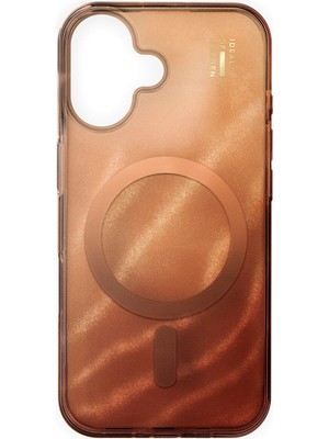 iDeal of Sweden Iphone 17 Glitter Glow Mocha Mousse Magsafe Uyumlu Telefon Kılıfı