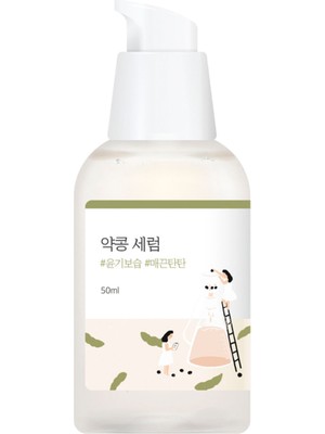 Round Lab Soybean Serum Kırışıklık ve Leke Karşıtı Soya ve Peptitli Besleyici Serum 50ML