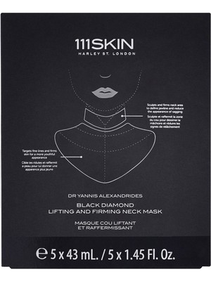 111Skin Black Diamond Lifting And Firming Neck Masks