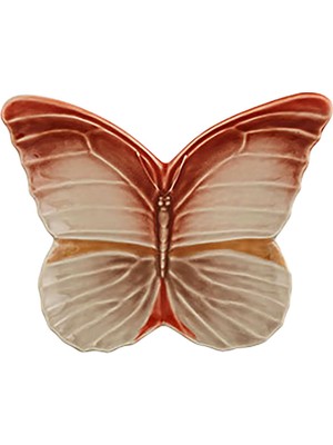 Bordallo Pinheiro Cloudy Butterflies Seramik Servis Tabağı