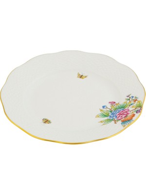 Herend Petite Victoria Desenli Porselen Tatlı Tabağı 21 cm