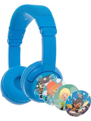 Onanoff Buddyphones Play Plus Açık Mavi Çocuk Kulak Üstü Kulaklık