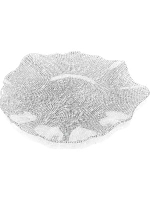 I.V.V Folies Cam Sunum Tabağı 37 cm
