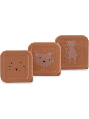 Trixie Mrs.cat Kahverengi Çocuk 3'lü Atıştırmalık Kabı
