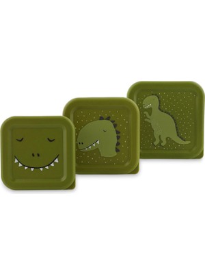Trixie Mr.dino Yeşil Çocuk 3lü Atıştırmalık Kabı