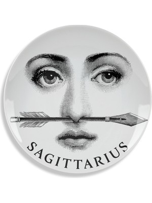 Fornasetti Tema E Variazioni No 356 Porselen Dekoratif Tabak
