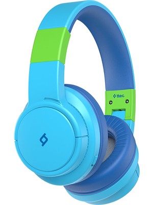 Ttec Soundbuddy 3 Gök Mavisi Çocuk Kulak Üstü Bluetooth Kulaklığı 2KM171GM