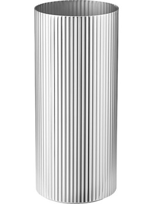 Georg Jensen Bernadotte Medium Çizgi Dokulu Vazo