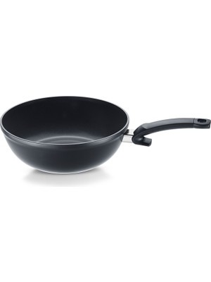 Fissler Ceratal orbit Black Alüminyum Wok Tava 30 cm