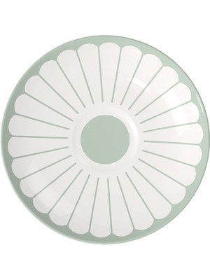Villeroy & Boch Fleur Vert Yeşil Porselen Kahve ve Çay Fincan Tabağı 15 cm