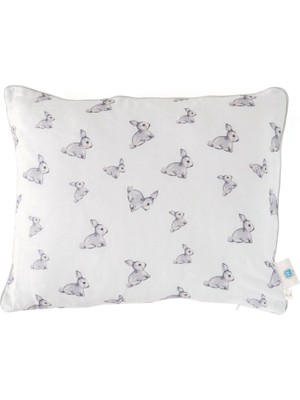 Deux Lapins Iconique Lapin Müslin Bebek Yastığı 45X35 cm