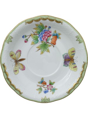 Herend Victoria Desenli Porselen Çorba Kasesi Tabağı 18 cm