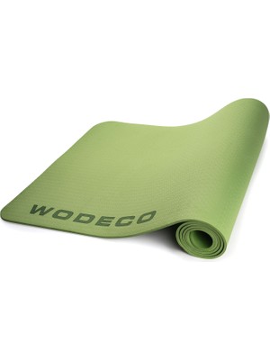 Wodeco Tpe Yeşil Yoga Matı 6 mm