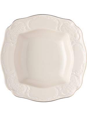 Rosenthal Sanssouci Elfenbein Gold Porselen Servis Kasesi 30 cm