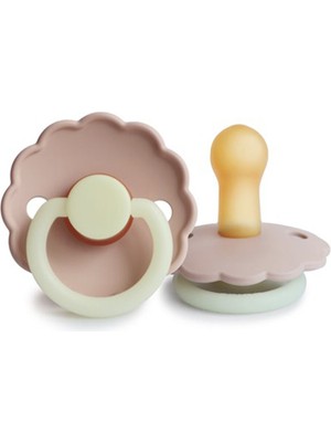 Frigg Daisy Blush Night Pembe Kauçuk Emzik