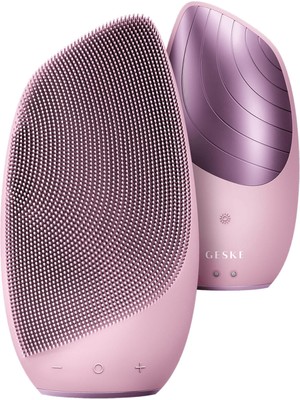 Geske Sonic Thermo Facial Brush Pink Titreşimli Isılı Yüz Temizleme ve Masaj Cihazı
