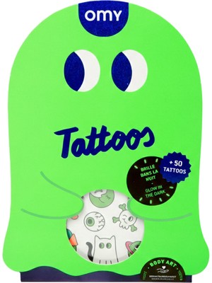OMY Tattoos Boo ! Çocuk Geçici Dövme