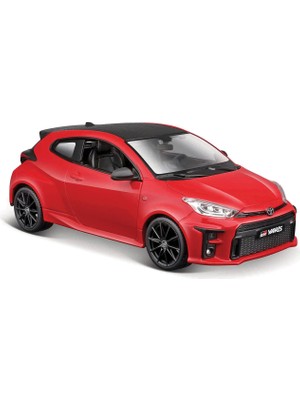 Maisto 2021 Toyota gr Yaris 1:24 Kırmızı Model Araba 32909