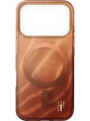 iDeal of Sweden Iphone 17 Pro Glitter Glow Mocha Mousse Magsafe Uyumlu Telefon Kılıfı