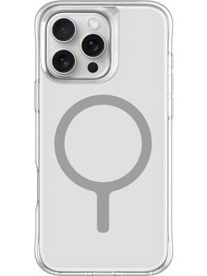 Uniq Lifepro Xtreme iPhone 16 Pro Şeffaf Magsafe Uyumlu Telefon Kılıfı