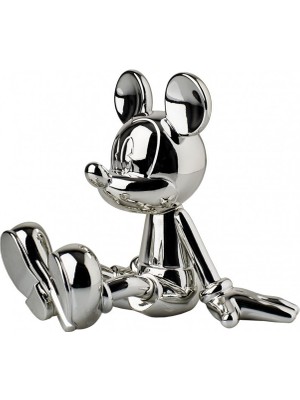 Leblon Delienne Sitting Mickey Par Marcel Wanders Silver Heykel