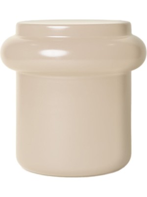 Edizione Living Bolla Kum Mat Porselen Tabure Sehpa 34 cm