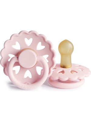 Frigg Fairytale White Lilac Pembe 0-6 Ay Kauçuk Emzik