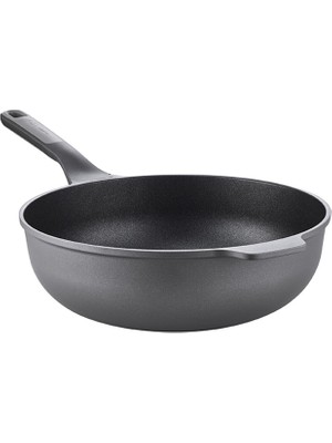 Berghoff Leo Stone Yapışmaz Alüminyum Döküm Wok Tava 30 cm